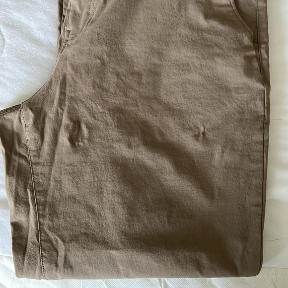 Weatherproof Vintage mens weather flex flat front pants tan 38 X 30 - Picture 7 of 7